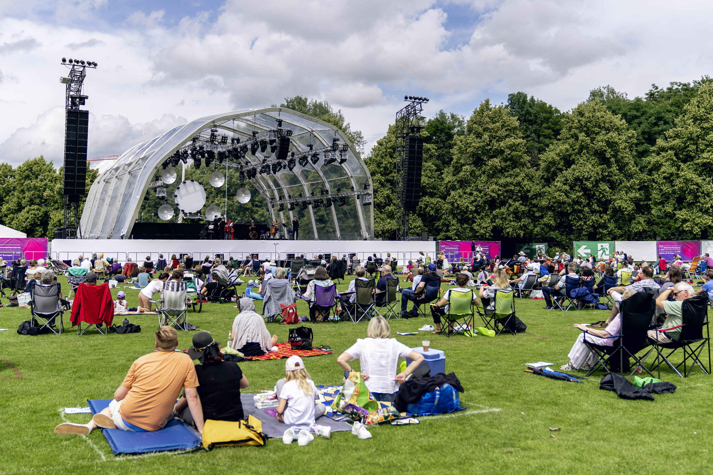 Lights of Europe! The Audi Sommerkonzerte 2021: open air & digital ...