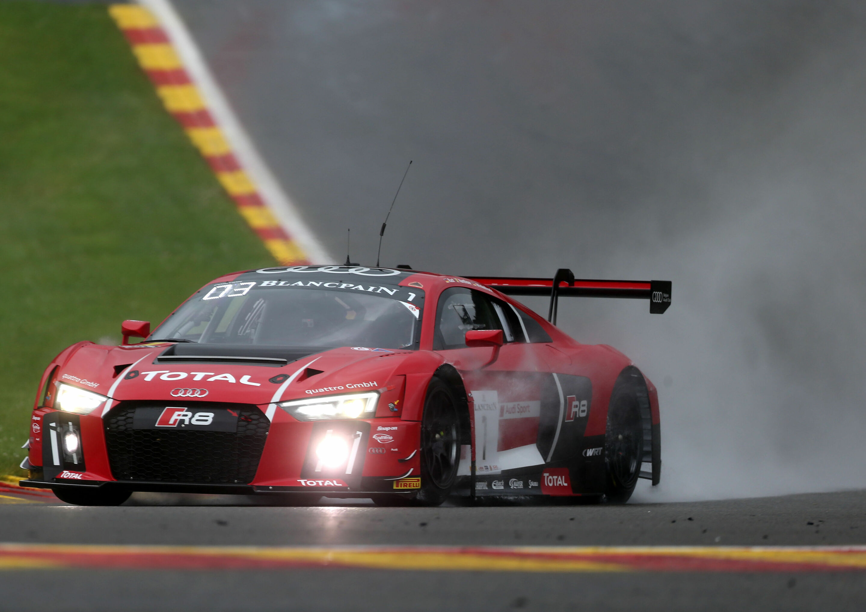 Audi R8 LMS clinches second and third place at Spa